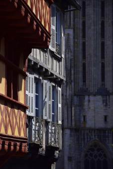 Quimper - Timbered houses