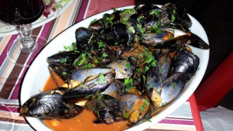 Eraclea Minoa / Dinner at restaurant Sabbia d'Oro