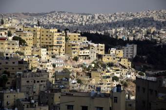 Some of the 19 hills of Amman