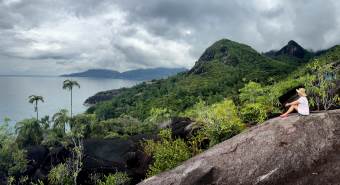 Anse Major trail viewpoint